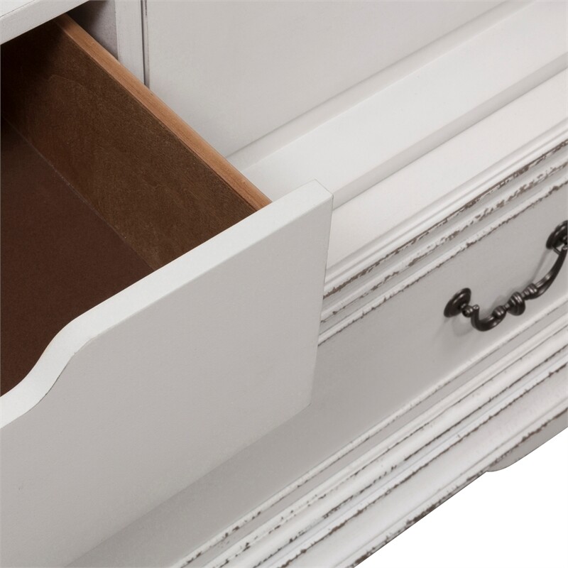 Magnolia Manor White Armoire
