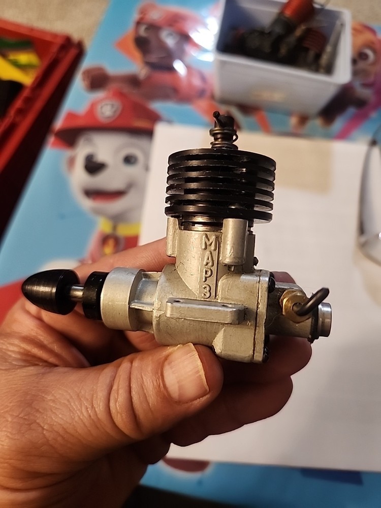 MAP3 2.5 RUSSIAN U CONTROL MODEL AIRPLANE DIESEL ENGINE CONTROL LINE