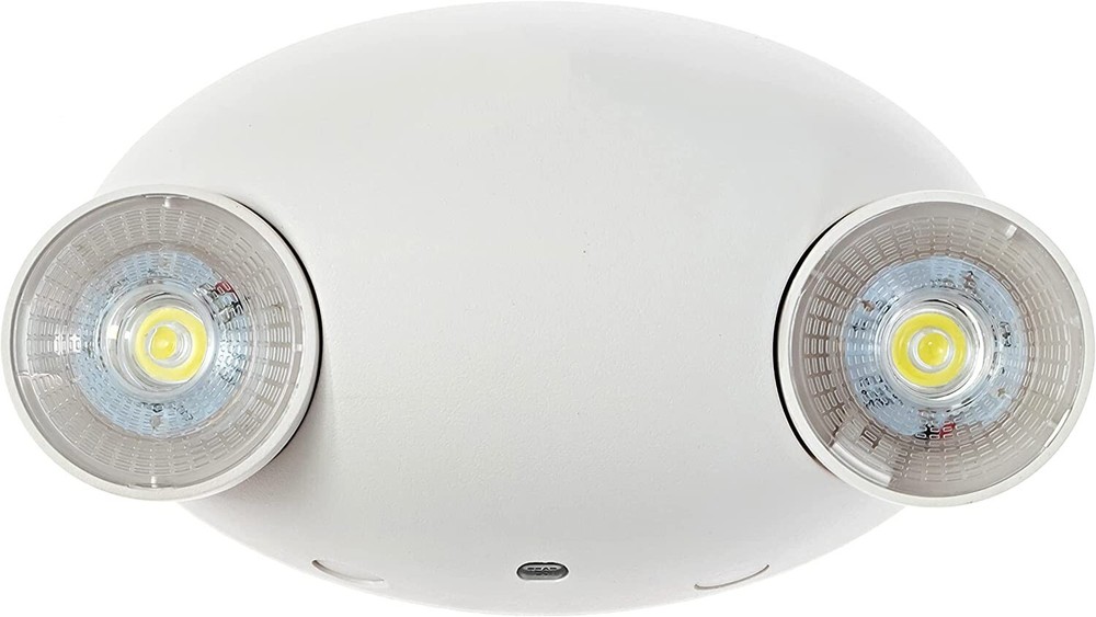 Ciata Lighting LED Low Profile Emergency Light with Battery Back-up White
