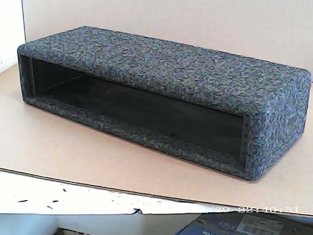 Pearson 2 space simple rack Grey...... super short, only 8" deep !