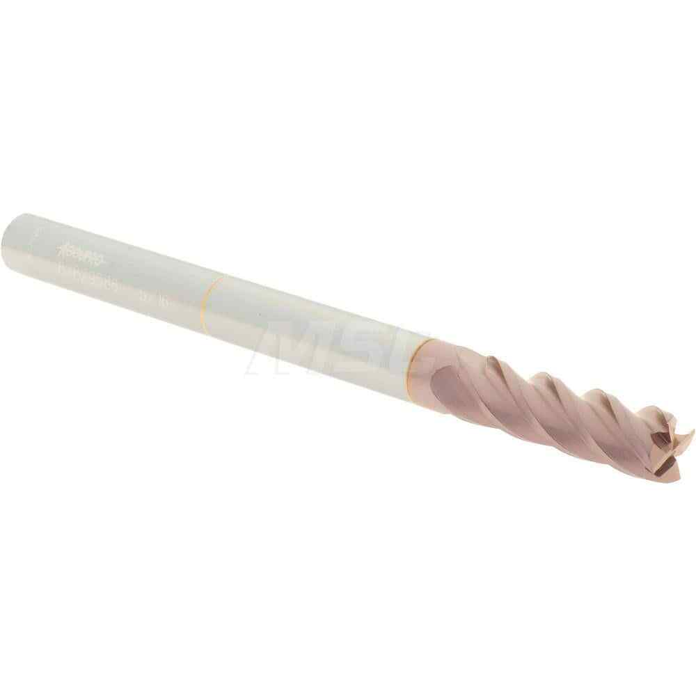 Accupro 5/16" 4 Flute Solid Carbide Square End Mill, 1" LOC, 5/16" Shank