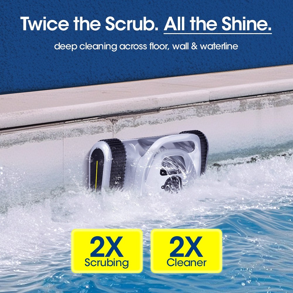 Seauto SAT30 Robotic Pool Vacuum cleaner Wall Climbing/Automatic/App Support