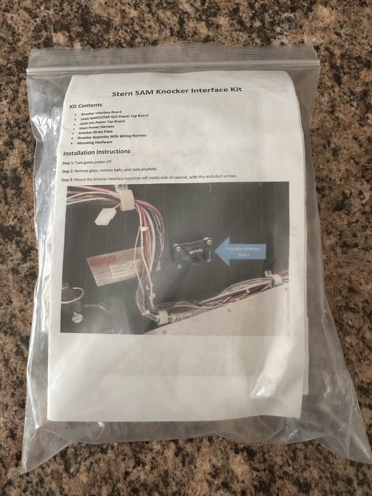 Real Knocker Kit For Stern Pinball SAM Machines