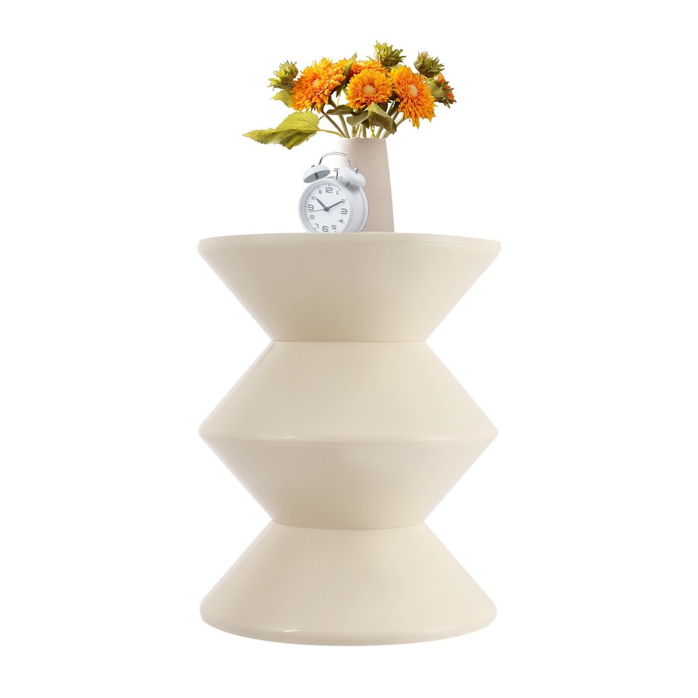 Side Table, Sofa Side Table, Modern Round End Table