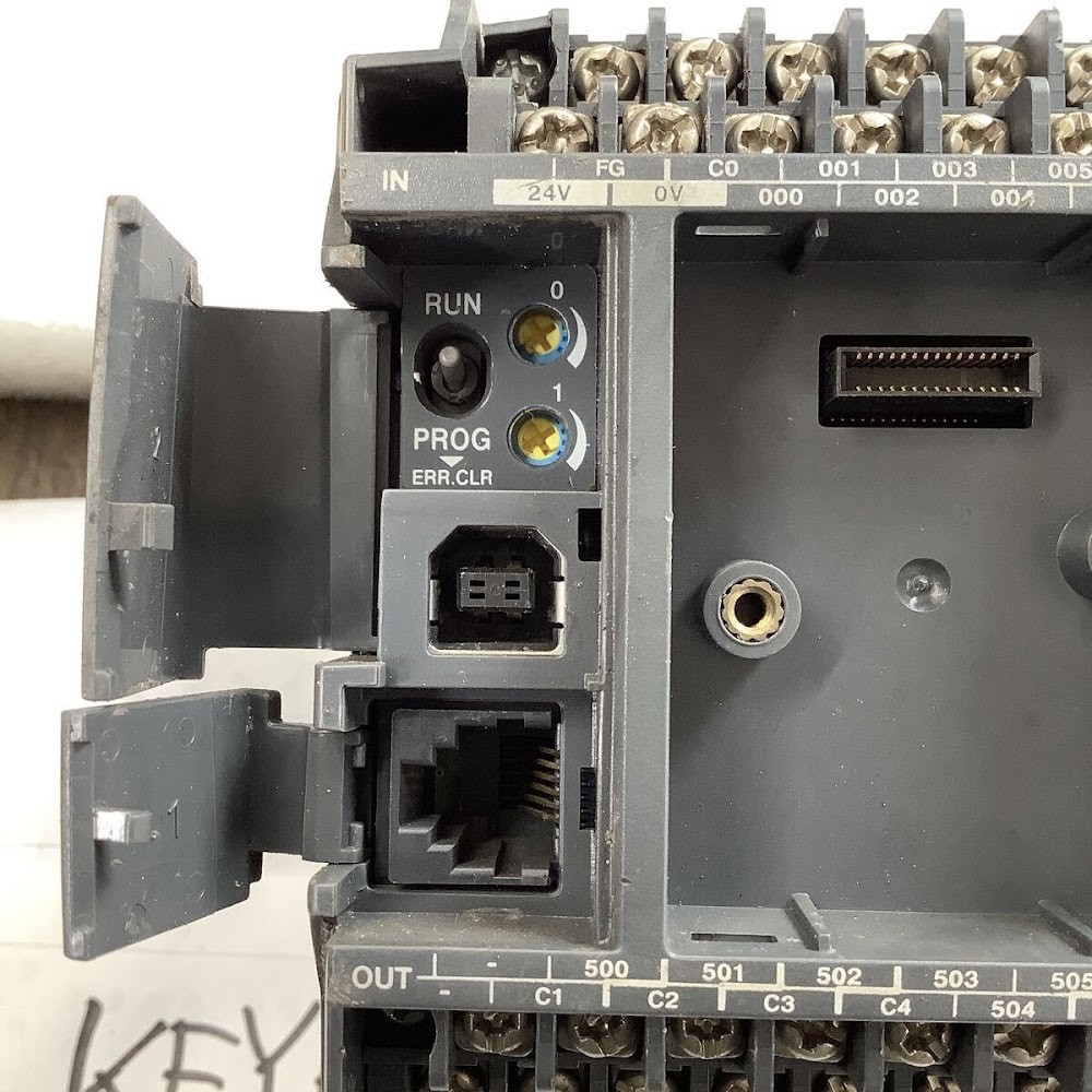 KEYENCE KV-N24DR PLC Main Unit Controller Power On Tested USED