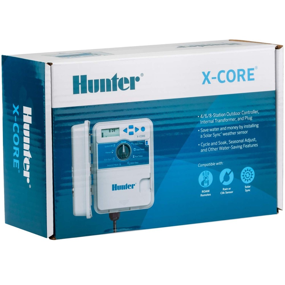 Hunter XC600 X-Core 6-Station Controller 120 VAC