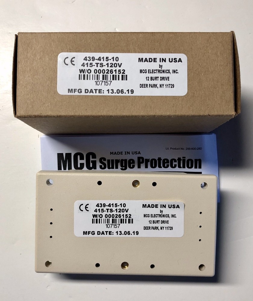 MCG-415-TS-120V (Equipment level Surge Protector)