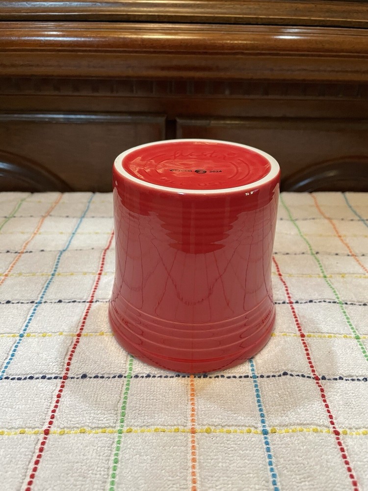 Fiesta Jam Jar Ladybug Pristine With Lid FTCCO New Utility First Quality 14 Oz