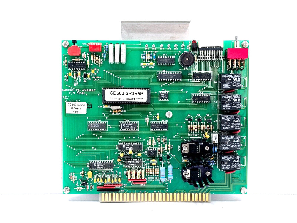 70049 CONTROL PC ASSEMBLY 70049 REV. J