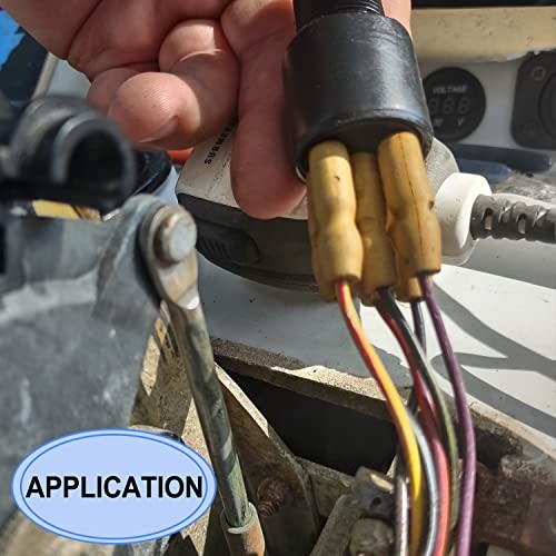 175974 Boat Key Switch Ignition and Safety Lanyard Assembly Replacement for