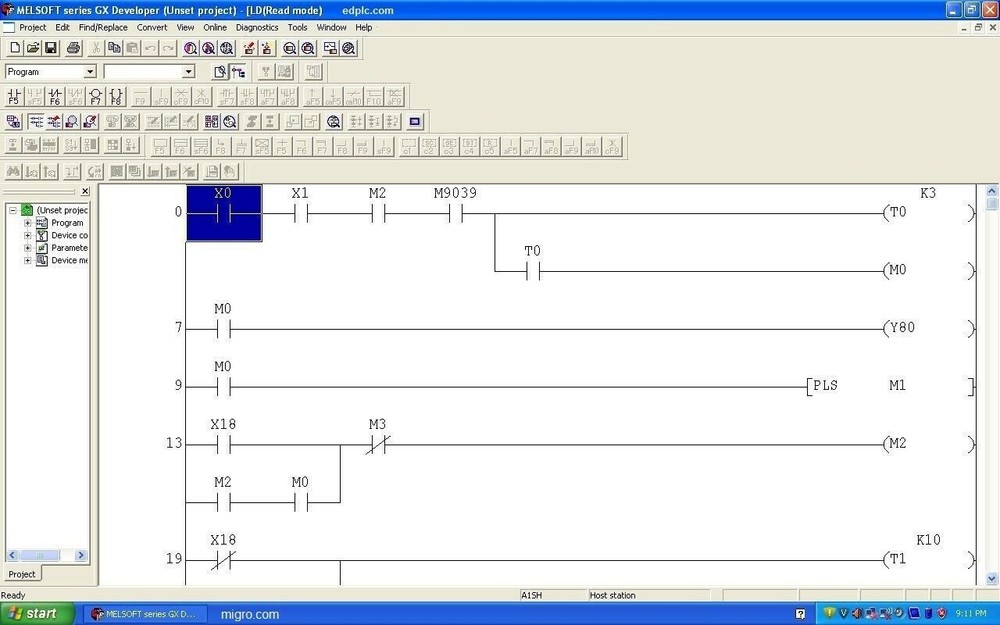 Ladder Logic Migro PLC Programming Developer Software w training section DVD