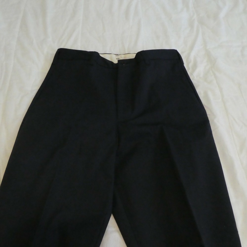 Navy Blue Work Pants Size 32 x 32 Men's Casual Uniform
