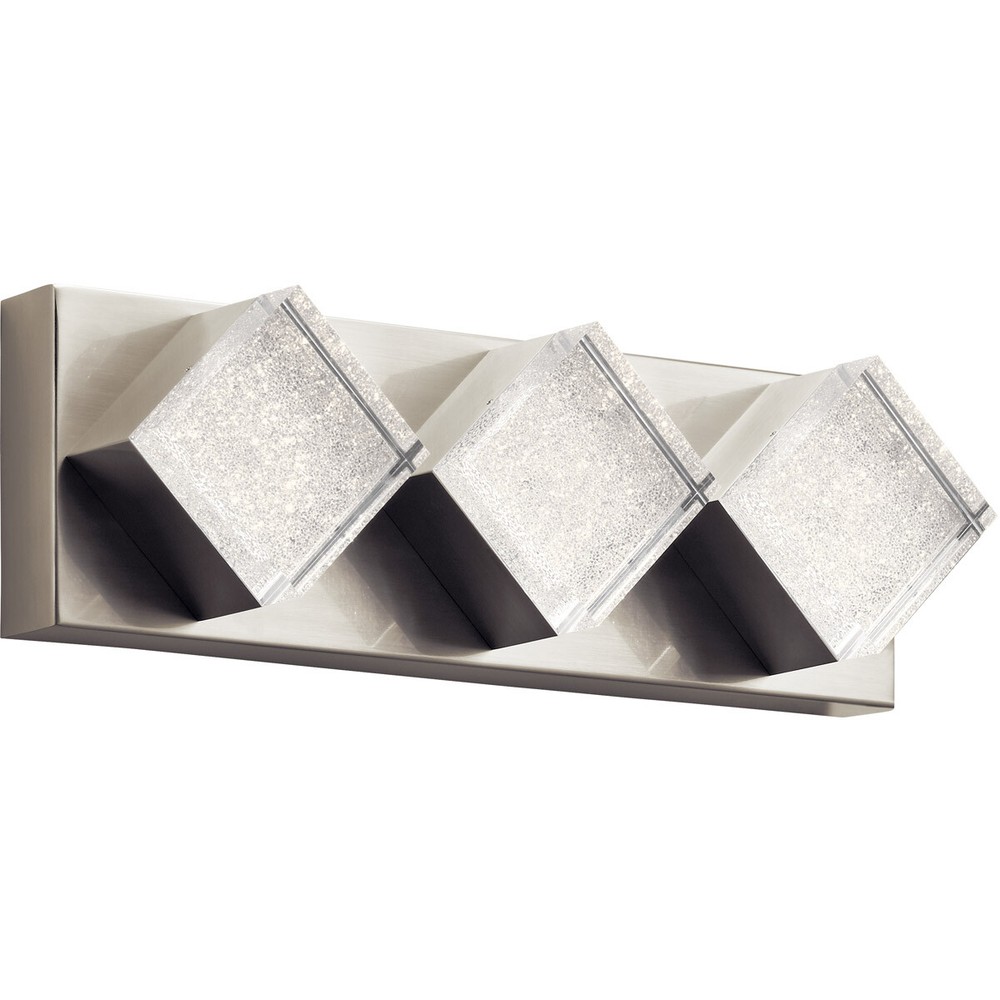 Gorve LED Brushed Nickel Linear Bath Vanity Wall Light $648
