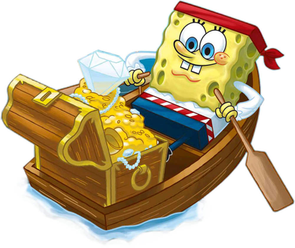 14 Sponge Square Pants Stickers