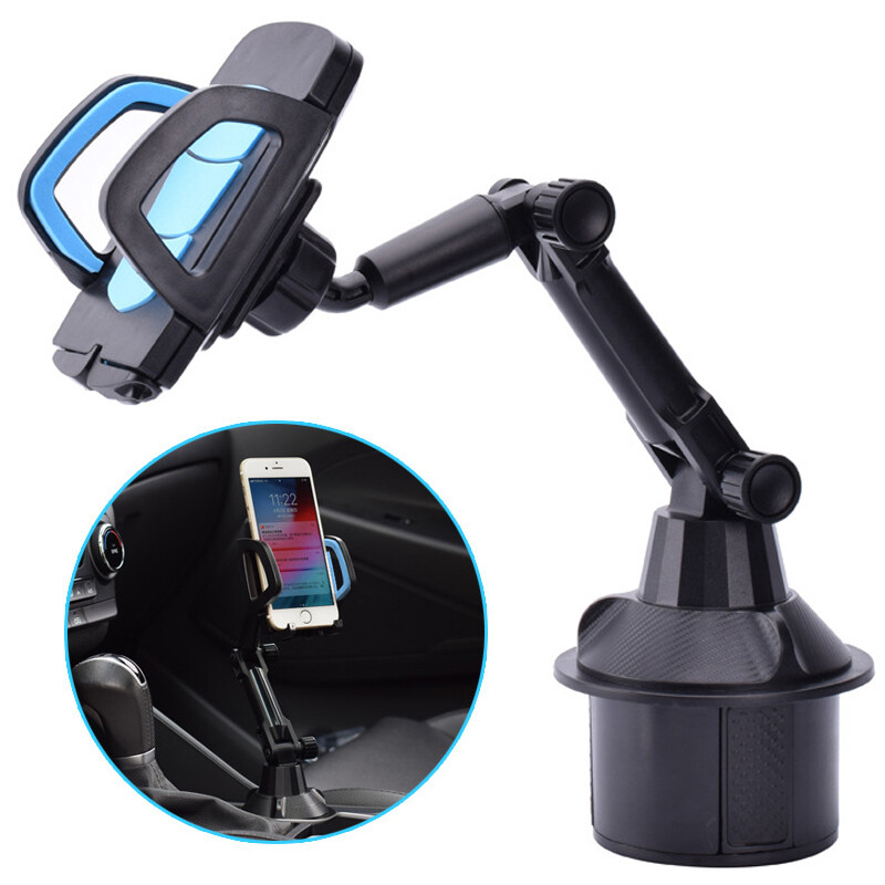 Upgraded Version Adjustable Car Cup Stand Car Holder Mount Cradle For Cell Phone