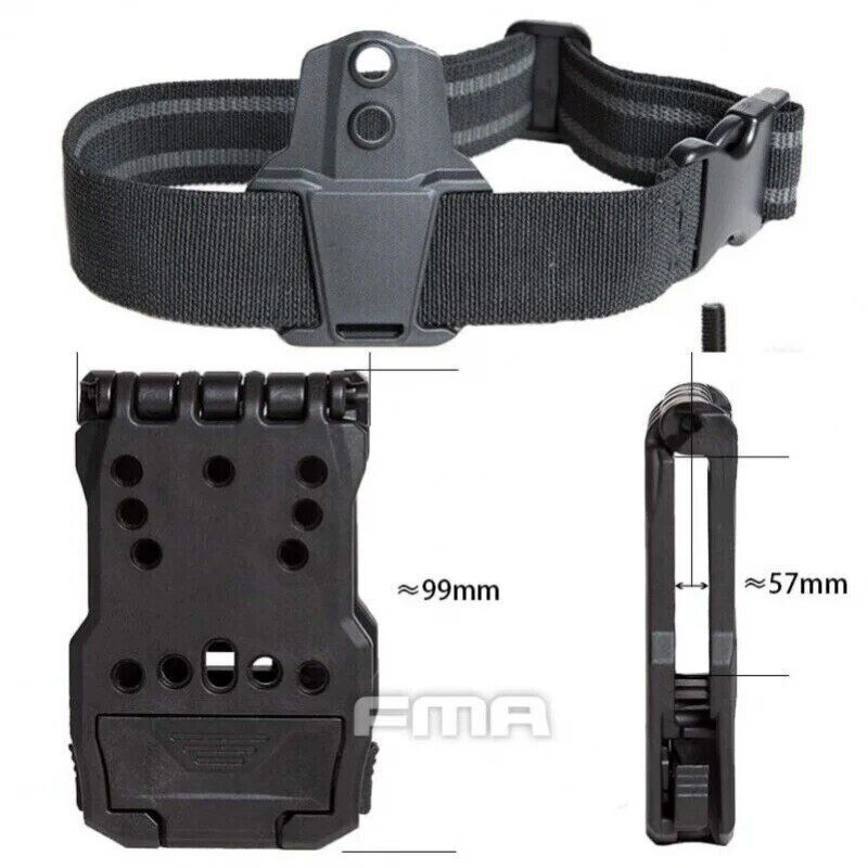 FMA Jacket Slot Leg Strap Adapter Assist Accessory&Quick Dual Release Belt Loop