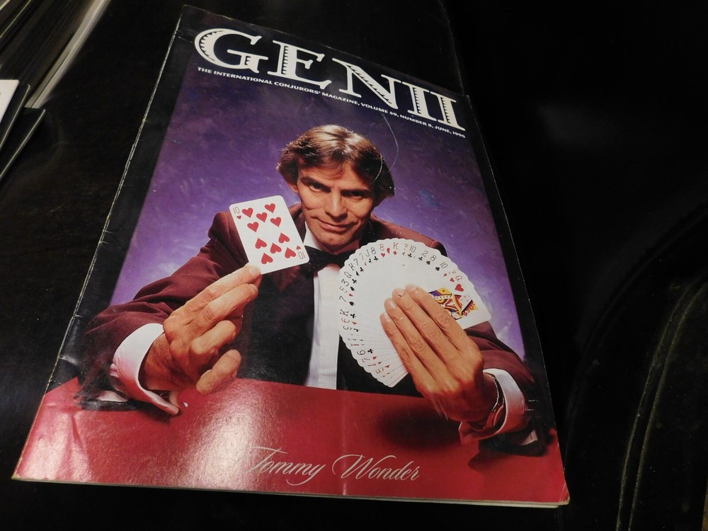 Genii Magic Magazine For Magicians 1996 June