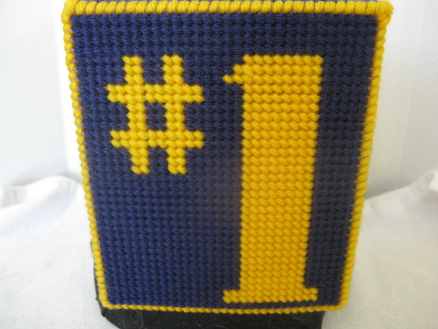 Sport Tissue Box Cover ~ Handcrafted ~ Wolverines ~ **Gift Idea