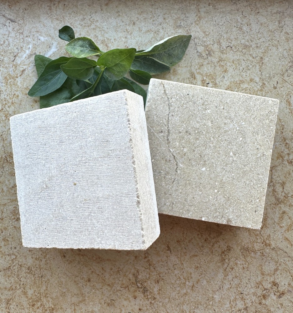 Plain Authentic Jerusalem Limestone Stone 3*3 in