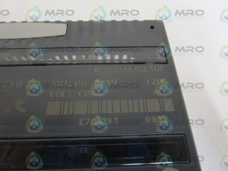 GE FANUC ANALOG INPUT MODULE IC200ALG230F UNMP