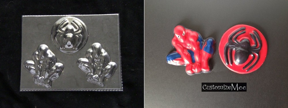 SPIDERMAN Large Spider Chocolate Candy Soap Sand Mold