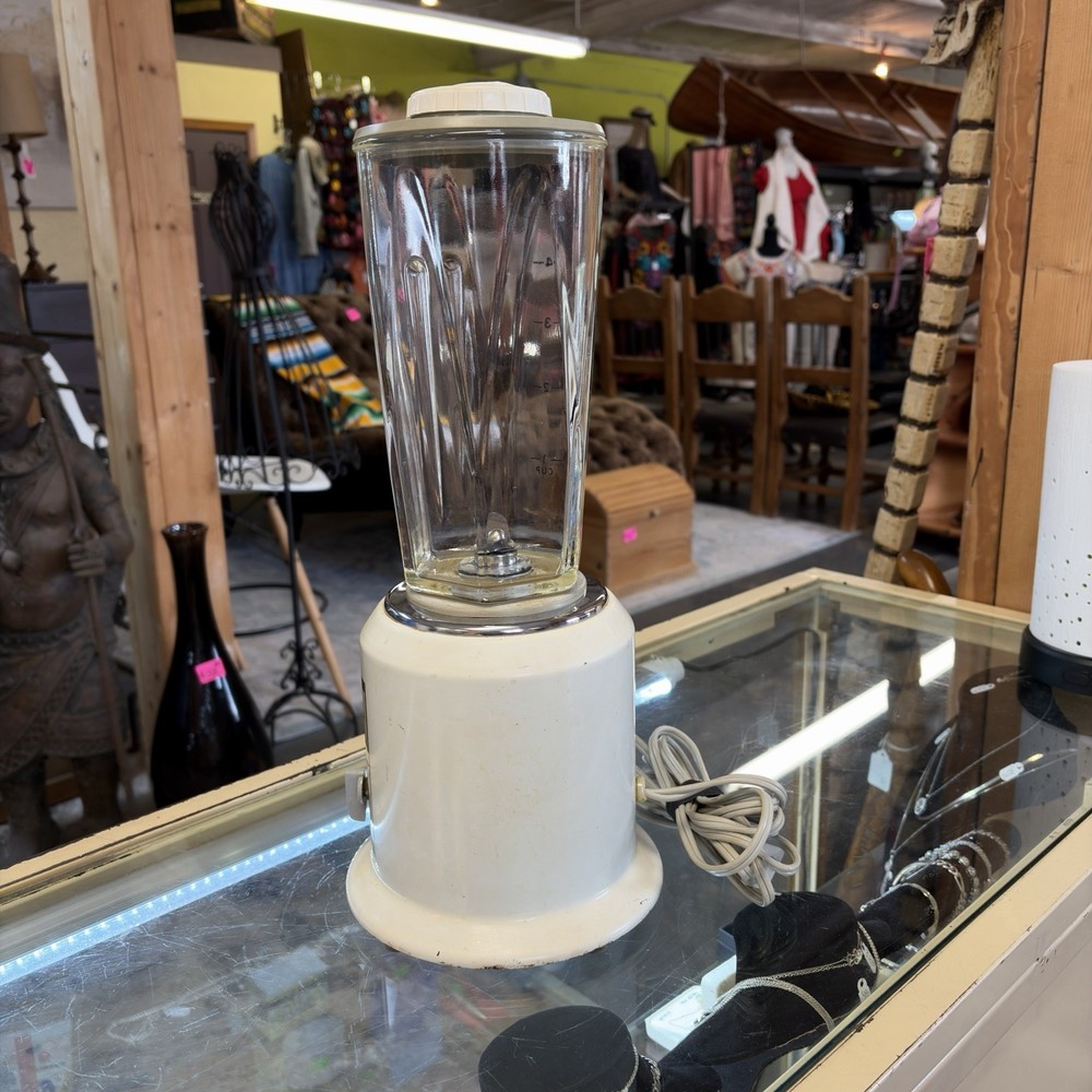 VINTAGE KNAPP MONARCH LIQUIDIZER BLENDER WORKING CONDITION