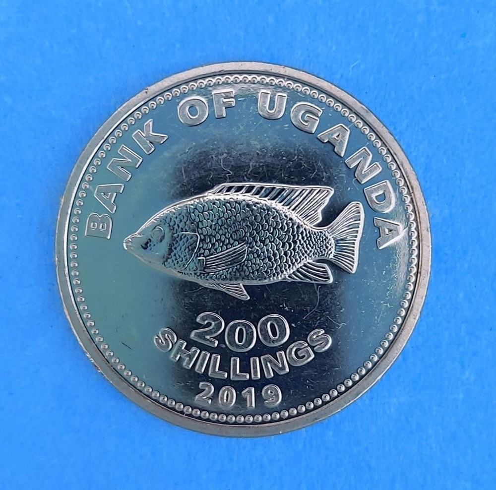 UGANDA 200 SHILLINGS 2019 ⭐ KM# 68a