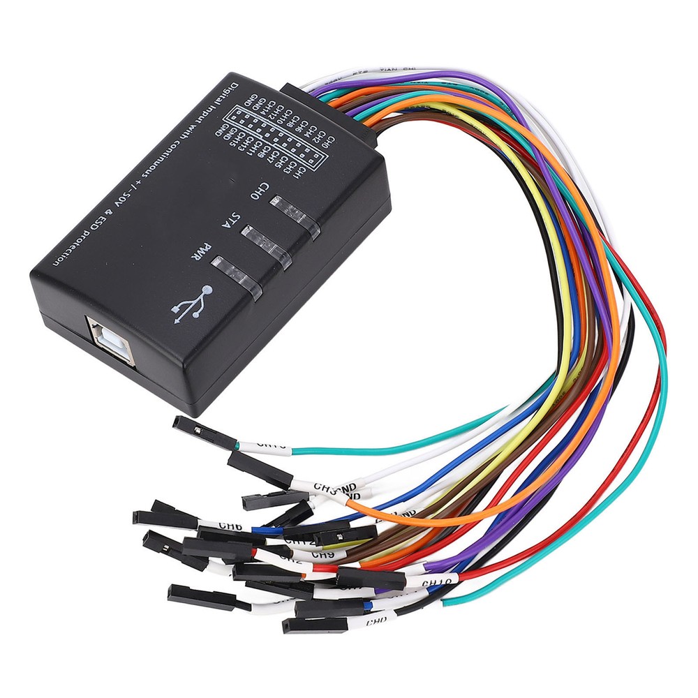 Logic Analyzer 100M Sampling Rate Compact USB Logic Analyzer Tool Supply Part
