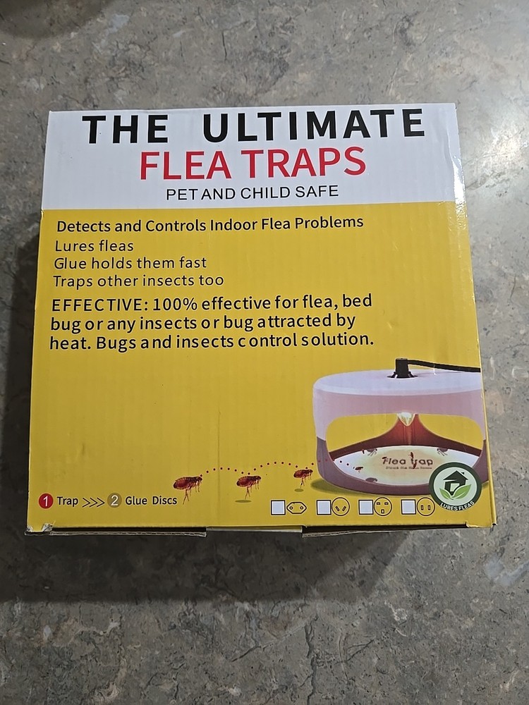 Ultimate Flea Traps Pet and Child Safe
