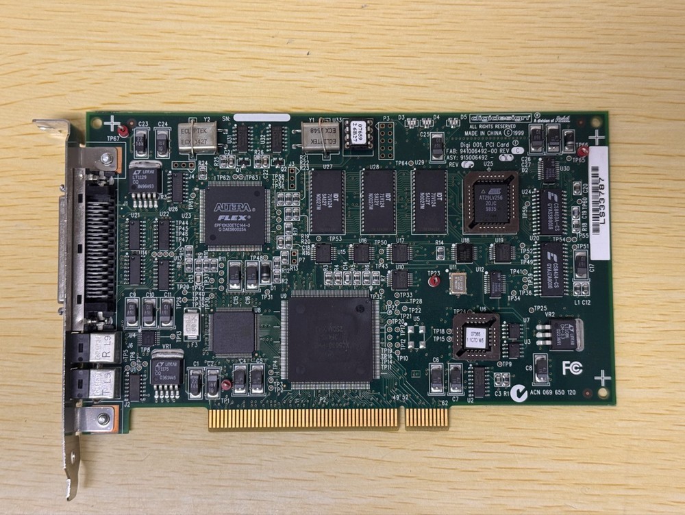 Digidesign Avid Digi 001 PCI Interface Controller Card 941006492-00