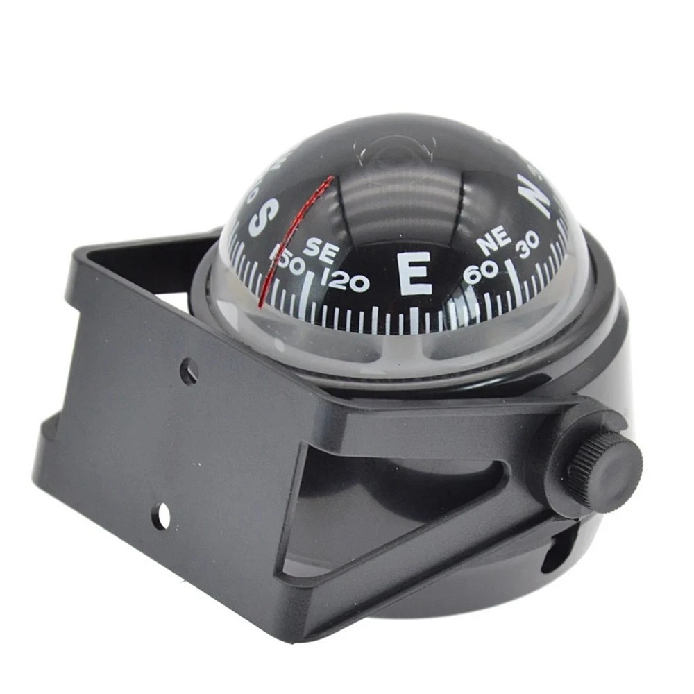 Dashboard Compass For Car | Self Adhesive Dashboard Compass Auto Ball RV SUV