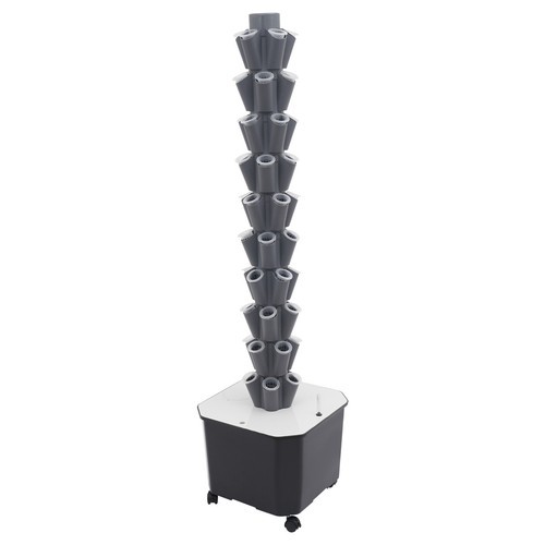 10 tiers Hydroponics Vertical Growing Kit, 10W 45L Hydroponic Growing Kit