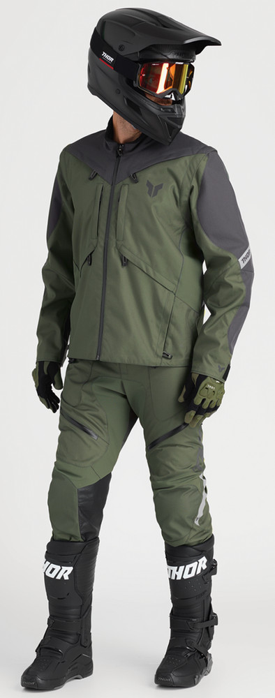 Thor Terrain Offroad Riding Jacket Army/Charcoal