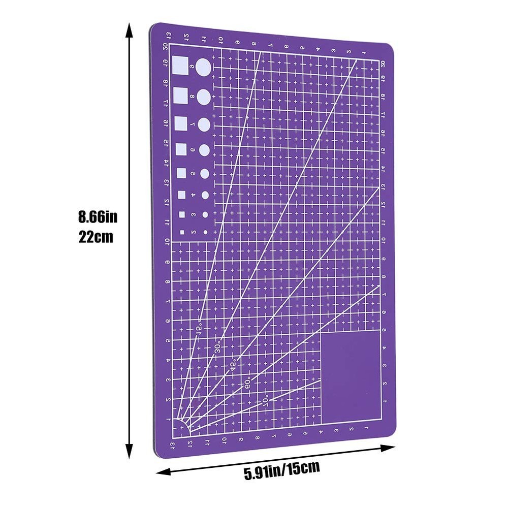 A5 Self Healing Cutting Mat Double Sided, Small Cutting Mat