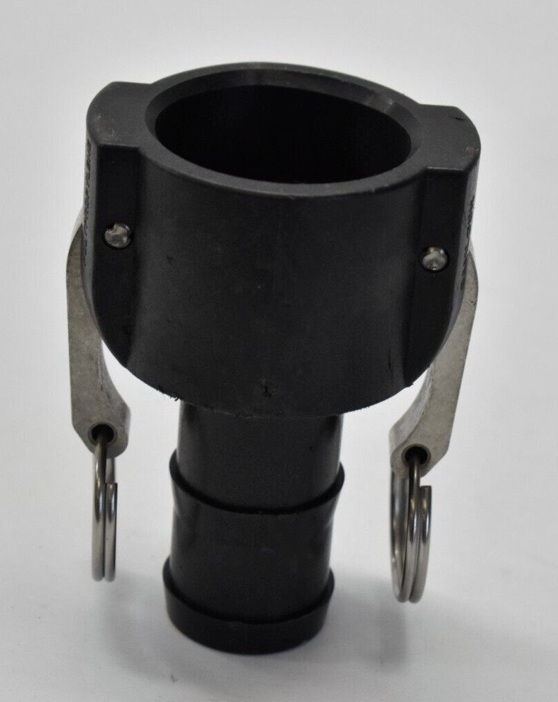 Camlock 150 C Polypropylene Cam & Groove Coupling 1-1/2" x 2-1/4" Black