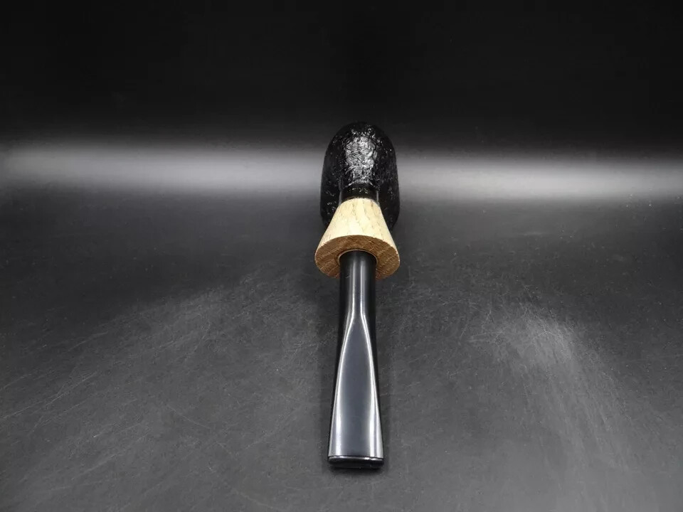 TURKIEWICZ BLACK OAK (MORTA) HAND MADE CALABASH PIPE 78