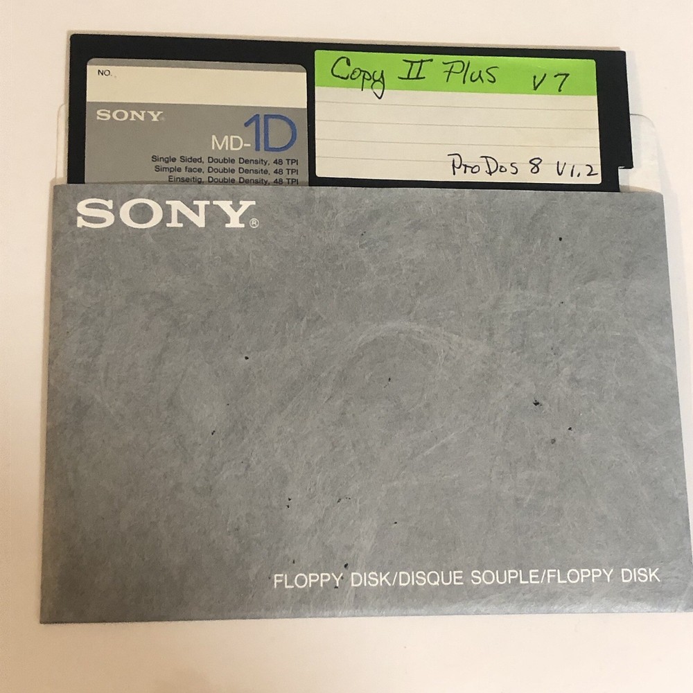 Vintage Sony MD 1D Floppy Disk
