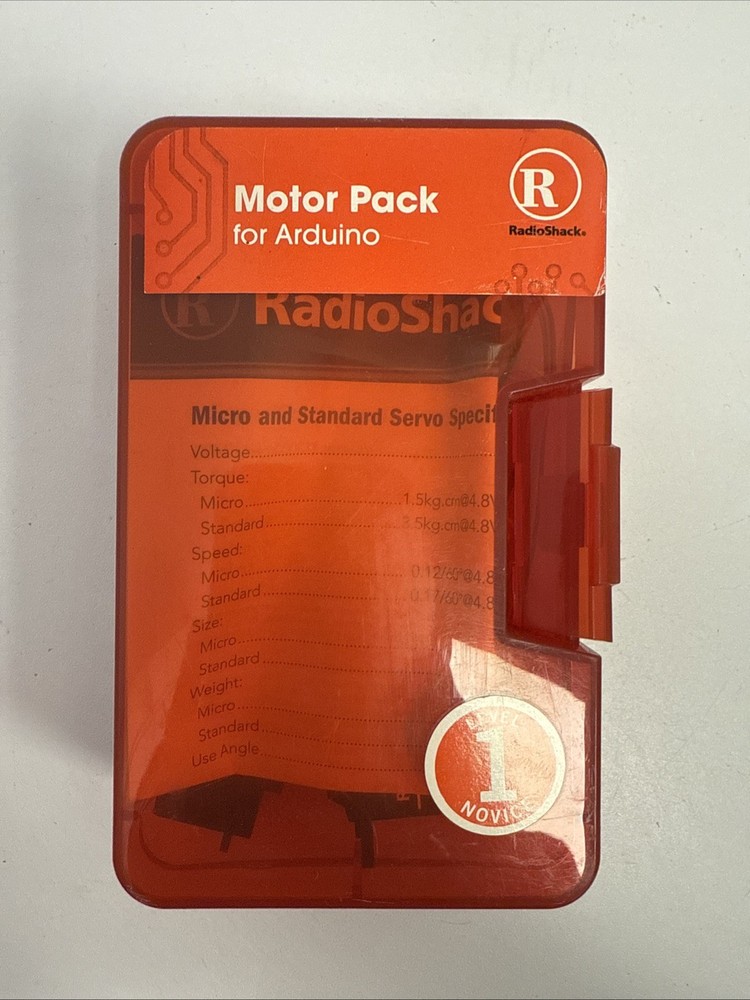 RADIO SHACK MOTOR PACK for Arduino