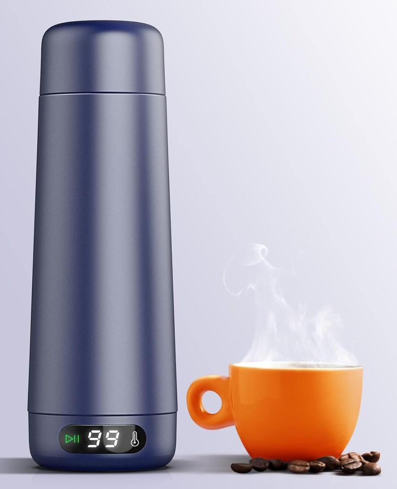 Travel Kettle Dual Voltage Portable Electric Kettle 110V-220V-240V Smart Small