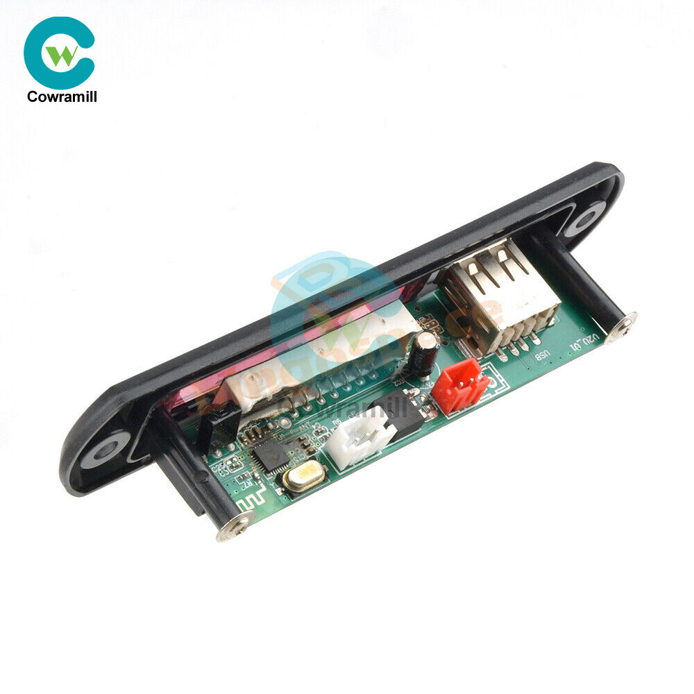 9V 12V MP3 WMA Decoder Board Audio Module Bluetooth 5.0 Music Remote Control Car