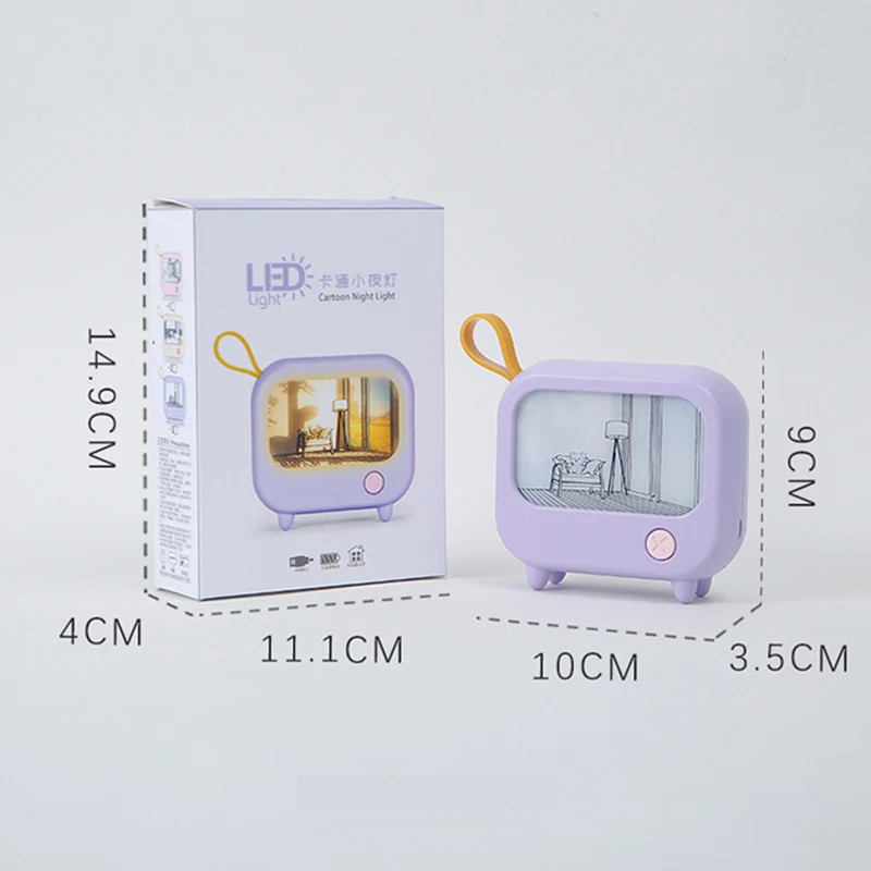 Kids Learning LED Night Light (Mini Desktop)