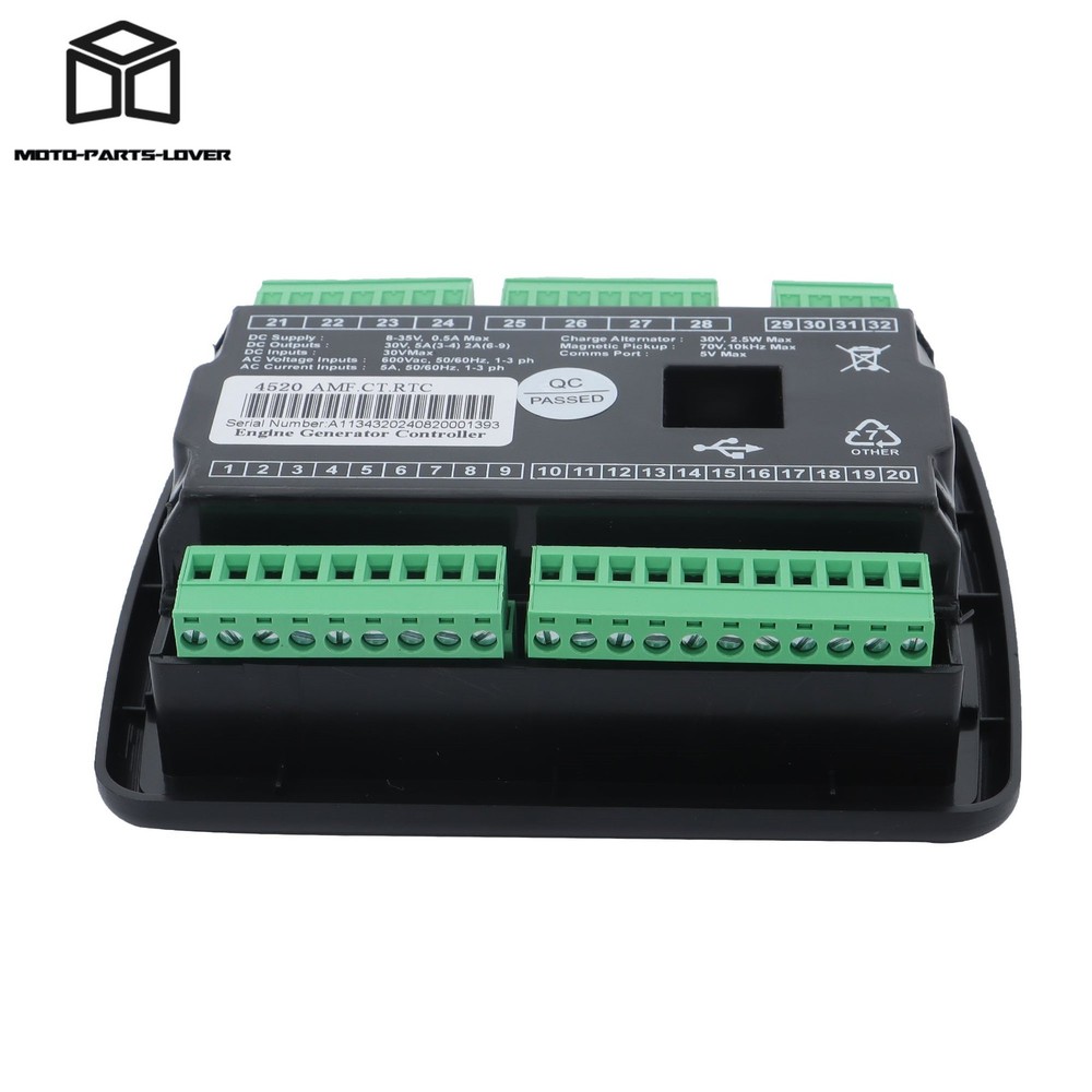 DSE4520 LCD Screen 3‑Phase Mains Detection Control Board Controller Generator