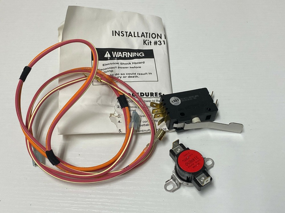 OEM Whirlpool Switch-Lmit Kit 3185921