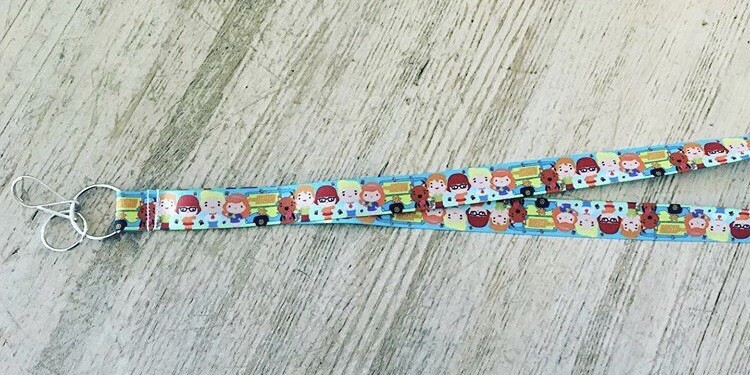 Scooby Doo Lanyard New Handmade Spooky Team