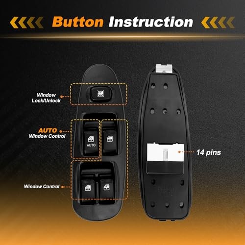 1 AUTO Power Window Switch for Kia Spectra 2000-2004 Window Control Switch