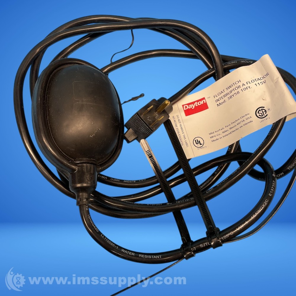 Dayton 3BY58 Float Switch FNOB