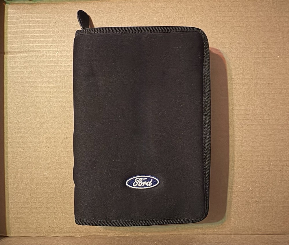 FORD CANVAS CASE FOR OWNERS MANUAL OPERATORS GUIDE USER GUIDE
