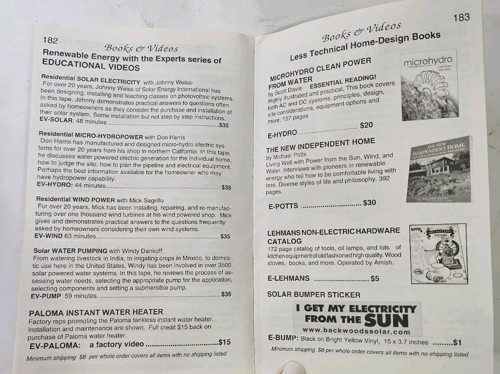 Backwoods Solar Electric Systems 2006