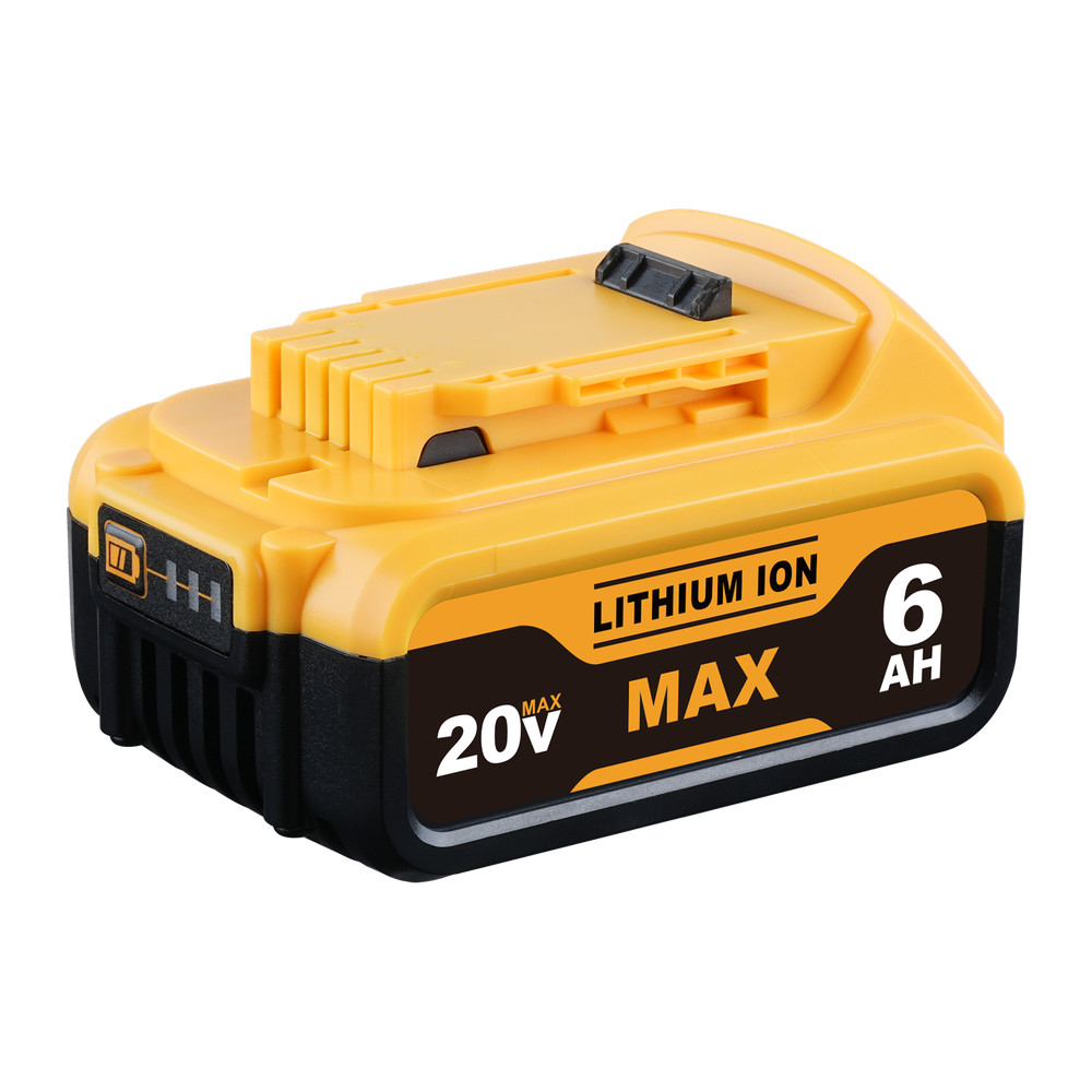 6.0Ah Li-ion Battery DCB200 Replace For DeWalt 20 Volt Max DCB206 DCB205 DCB204