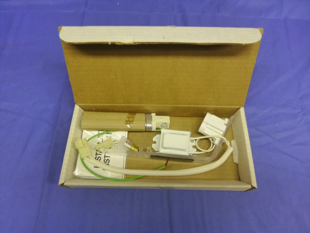 Premium Grade, Warm Tone, 45 Deg. Exit Light Adaptor, Candelabra, Retrofit Kit